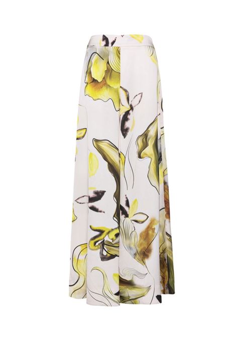 Pantaloni a gamba larga stampati ACCESS fashion | 63-5109-001LIME